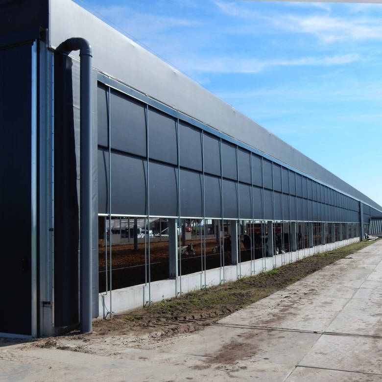 Sidewall Ventilation - Down to Top