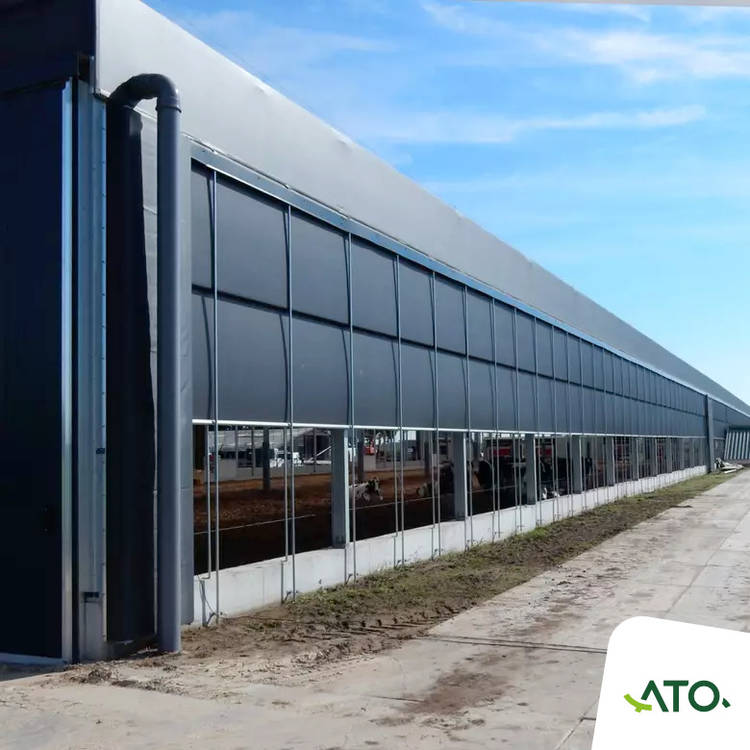 Zijwandventilatie - Down to Top